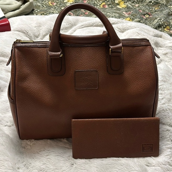 Burberry Boston bag and wallet - Picture 1 of 14